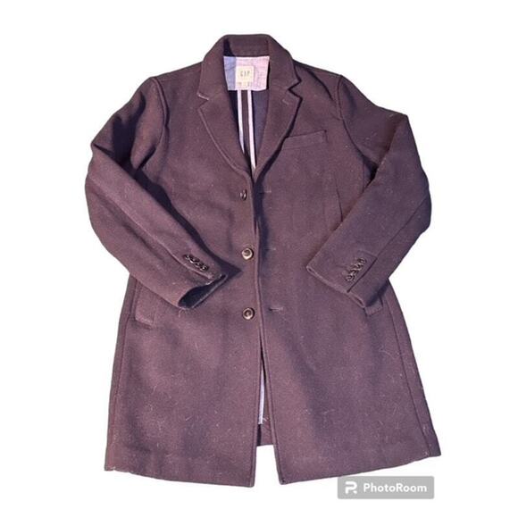 Gap Mens Navy Blue Wool Blazer Sports Coat Jacket Small EUC - Picture 3 of 7